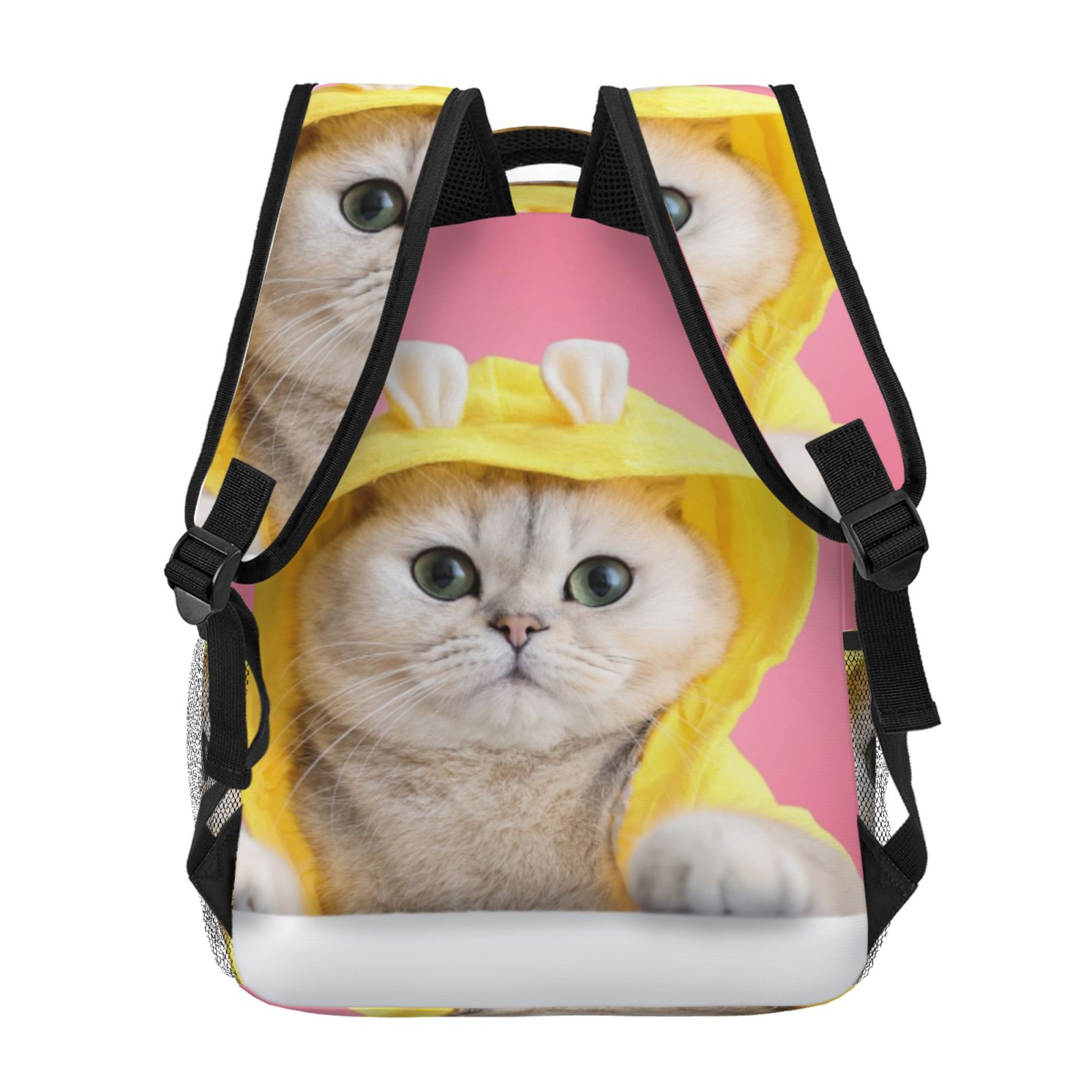 Xecao A Funny Cat Backpack, a stylish and functional choice for both men and women, is the perfect basic bookbag for college, work, or travel