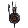 thumbnail image 1 of Methold Auriculares Somic portátiles de 7,1 canales interfaz USB elegante profesional auriculares con cable para ver vídeos auriculares para juegos Juegos de teclado y mouse para computadora, 1 of 6