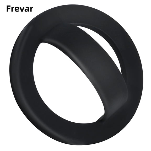 Magnetic Silicone Ring Grip Phone Holder, Rotating Finger Loop Ring Grip Holder, Soft and Portable, Strong Magnetic Attraction, Compatible with Magsafe Phone Case (Black)