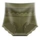 thumbnail image 1 of Puntoco Ropa interior para mujer, calzoncillos de color liso para mujer, calzoncillos cómodos con ventilación y encaje, calzoncillos abdominales de cintura alta, 1 of 4