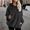 Black, variant on Womens Hoodies Sherpa Pullover Sweater Fuzzy Fleece Sweatshirt Oversized Hoodie Cozy Outerwear with Pockets