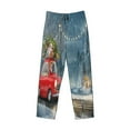 thumbnail image 4 of Disketp Santa Claus Men'S Pajama Pants - Ultra Soft Fleece Sleep And Lounge Pants (Size: S-Xxl), 4 of 9