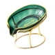 thumbnail image 1 of Jaboneras de baño, caja de jabón, jabonera con drenaje automático y soporte de hierro Verde, 1 of 7