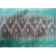 thumbnail image 4 of oneOone Cotton Silk Fabric Chevron Ikat Print Fabric BTY 42 Inch Wide, 4 of 4