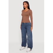 Women's Long Sleeve Solid Tee