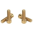 thumbnail image 4 of 4PCS RISK M6 X 20mm Mountain Bike Disc Brake Fixed Screw Titanium Alloy Bike Crankset Screw Disc Brake Caliper Fixed Screw Gold Bienvenido, 4 of 8