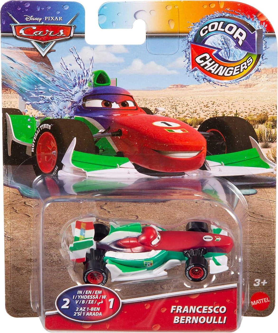 mattel color changing cars