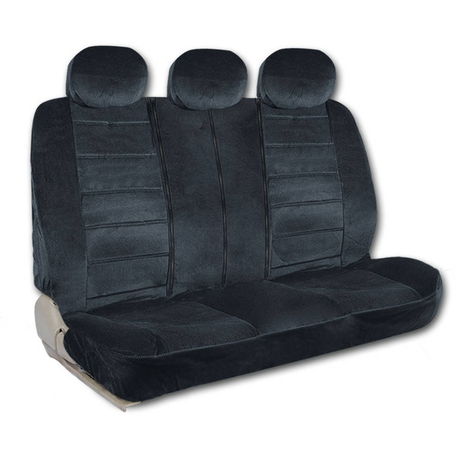 BDK Regal Style Split Bench Car Seat Covers for Rear Seat