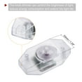 thumbnail image 3 of Uxcell AC 110V 100W Welding Lamp Dimmer Clear Rotary Cord Switch, 3 of 6