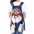 thumbnail image 2 of KOMMILIFE - Bolsa de transporte transpirable para mascotas, perros y gatos, portátil, para viajes al aire libre, mochila para perros pequeños, mochila para cachorros, 2 of 5