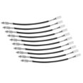 thumbnail image 1 of 10 Uds 1/8 pieza trasera de violín alambre de acero cuerda de tripa Accesorios para Instrumentos Musicales, 1 of 8