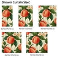 thumbnail image 4 of Peach Shower Curtain Set for Bathroom, 4 of 6