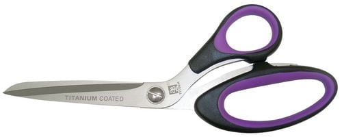 Ciseaux à lame dentelée extra-tranchante TITECH — 9 po (22,9 cm), revêtement en titane