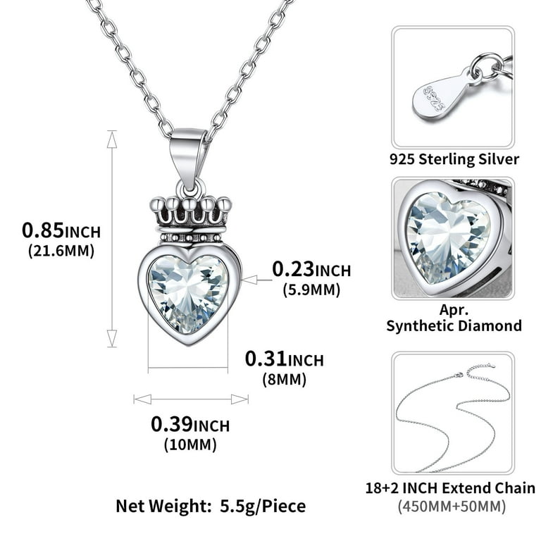 Angelady heart necklace top