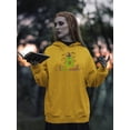 thumbnail image 2 of Aboocado Cute Avocado Ghost Hoodie Women -Image by Shutterstock, Female 5X-Large, 2 of 4