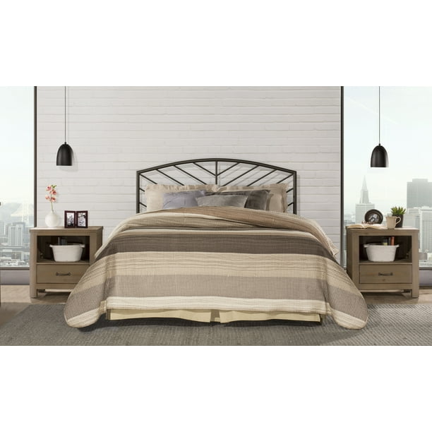 Hillsdale Furniture Essex Modern Metal Queen Headboard only Walmart