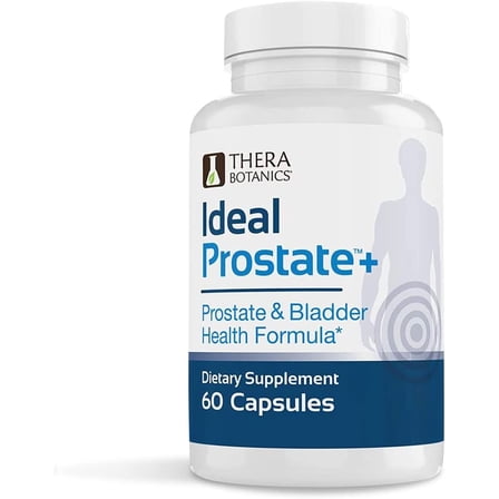Advanced Men's Prostate Support by Ideal Prostate Plus with Saw Palmetto, Lycopene and More for Natural Relief