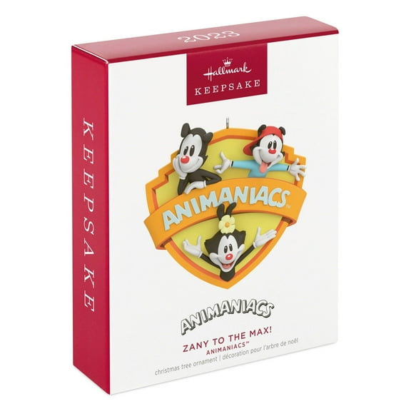 Hallmark Keepsake Christmas Ornament 2023, Animaniacs Zany to The Max!, Gifts for Kids