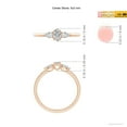 thumbnail image 4 of ANGARA Natural and Pear-Shaped Diamond Three Stone Ring in 14K Rose Gold for Women (Size-5x3mm| Color-H| Clarity-SI2) | April Birthstone, Anniversary, Jewelry Gift for Women | Natural Diamond Ring, 4 of 9