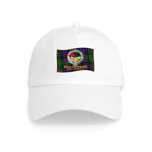 CafePress - Macdonald Clan - Adjustable 100% Brushed Unisex Casual Cotton Baseball Cap, Beige, 1