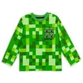 thumbnail image 5 of Minecraft Creeper Mobs Big Boys 2 Pack Long Sleeve T-Shirts Little Kid to Big, 5 of 5
