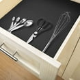 thumbnail image 4 of Smart Design Shelf Liner Premium Grip - 18 Inch x 48 Feet Total (Set of 6 Rolls) - Drawer Cabinet Non Adhesive - Kitchen - Black, 4 of 8