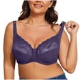 thumbnail image 4 of Xihbxyly Bras for Women Full Coverage Wirefree Sports Bralette Strappy Everyday Wear Bra Comfort Stretch Underwear Plus Size Sports Bras for Women # Tadays Deals #5, 4 of 7