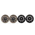 thumbnail image 2 of Suitable for 1/18 TRX4M 1.2-Inch Brass Wheels 1/24 SCX24 FMS, 2 of 6