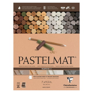  Clairefontaine 96007C Pastelmat, glued, 24x30cm, 24 x 30 cm,  Assorted Colours : Watercolor Paper : Arts, Crafts & Sewing