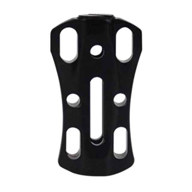 Perillas de la manija del carrete de pesca de bricolaje Sharpla Aleación de aluminio Negro
