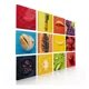 thumbnail image 1 of Set De 12 Cuadros Decorativos, Frutas Frescas, 1 of 5
