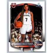 2025 Bowman University Basketball Topps Kelis Fisher BPP-89 UConn Huskies Card UConn Huskies NCAA Basketball Trading Card