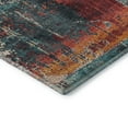 thumbnail image 3 of Addison Rugs Mayfield Premium Machine Washable Transitional Abstract Teal Rectangle Rug, 10' x 14', 3 of 7