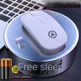thumbnail image 1 of Silent Wireless Mouse Charging Bluetooth Luminous Computer Accessories Office-C battery version, 1 of 7