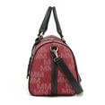 thumbnail image 6 of MKF Collection Weekender Bags for Women, Overnight Duffle Travel Bag by Mia K - Red, 6 of 8