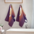thumbnail image 3 of Dreamtimes Romantic Swans Couples Hand Towels for Bathroom, Summer Lotus Flower Kitchen Towel 2 PCS Ultra Soft and Highly Absorbent Decorative Fingertip Face Bath Towels for Spa & Hotel, 28.3"x 14.4", 3 of 5