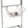 Chrome Literature Basket for Bulletin Sign Holders (Pack of 6)