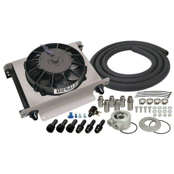 Derale 15660 Hyper-Cool Remote Engine Oil Cooler Kit