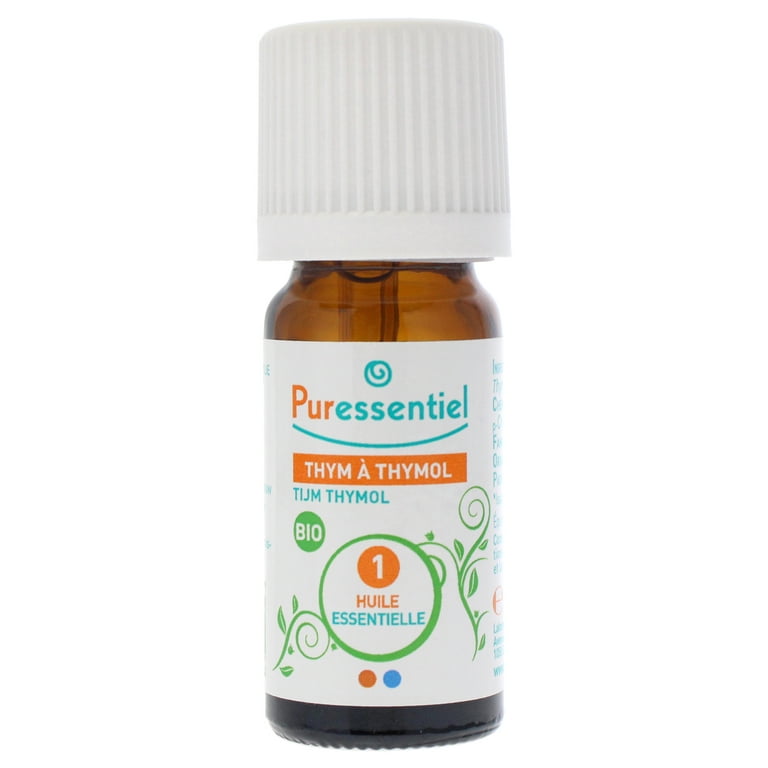 Puressentiel Organic Essential Oil - Thyme Thymol, Aromatherapy, 0.17 oz 