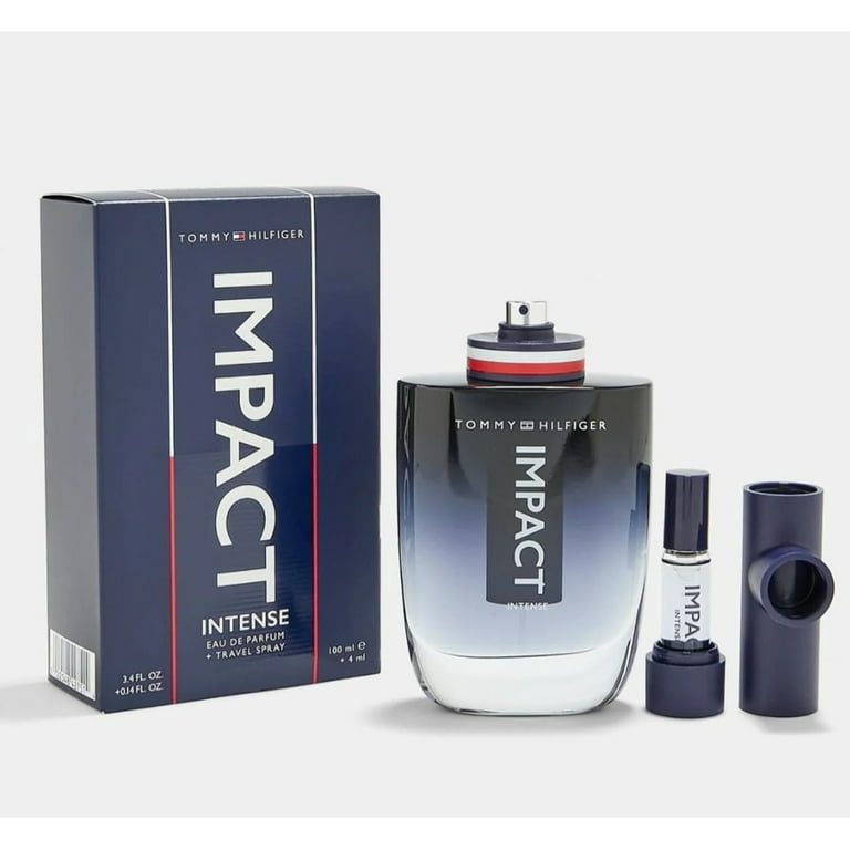Tommy Hilfiger Impact Intense Eau De Parfum Spray + 0.14 Travel Spray By Tommy Hilfiger Tommy Hilfiger Impact Intense Eau De Parfum Spray + 0.14 Travel Spray By Tommy Hilfiger