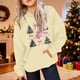 thumbnail image 5 of Sudadera con capucha para niñas y niños, sudadera de manga larga con cuello redondo y estampado de moda, jersey con bolsillo, sudadera de poliéster para niñas, 5 of 8