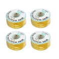 thumbnail image 1 of Cable de envoltura de prueba de aislamiento de 4 piezas 30AWG 250M Flexible Amarillo Colamx, 1 of 8