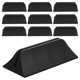 thumbnail image 1 of unbranded 10Ud Abrazaderas Para Paneles De Escritorio En Plástico Negro Para Soporte Estable De Divisores, 1 of 8