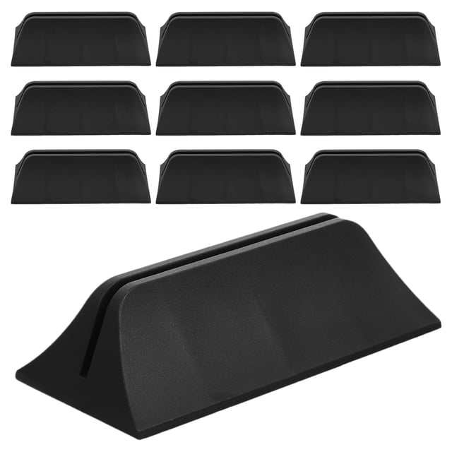 SHISUYAN 10Pcs Desk Partition Bracket Clip Plastic Screen Partition Clamp Desktop Divider Clamp Privacy Panel Clip