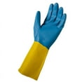thumbnail image 2 of Soft Scrub Latex/Neoprene Cleaning Gloves XL Blue/Yellow 1 pk, 2 of 2