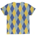 thumbnail image 2 of Hanukkah Jester Harlequin Costume All Over Youth T Shirt Multi YSM, 2 of 2