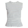 thumbnail image 6 of Time and Tru Women's Cotton Peplum Tank Top, Sizes XS-XXXL, 6 of 6