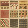 thumbnail image 1 of Ahgly Company Machine Washable Indoor Square Transitional Saddle Brown Area Rugs, 4' Square, 1 of 7