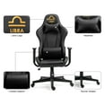 thumbnail image 2 of Gaming Chair with Zodiac Star Sign, Libra Astrology Logo Ergonomic Computer Chair with Headrest Lumbar Support Recliner Height Adjustable Swivel Office Desk Chair, Constellation, 2 of 7