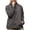 Dark Gray, variant on Women's Running Jackets - Waterproof Dry Hooded for Women High Neck Full Zip Lightweight Jacket for Fitness Training Cycling Gym Sports with Side Pocket